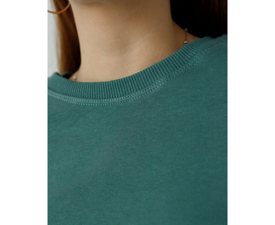 Зображення 3 Медичний утеплений світшот жіночий Аляска темно-оливковий р. M, "БІЛИЙ ХАЛАТ" 364-483-842, Розмір: M, Цвет: темно-оливковий