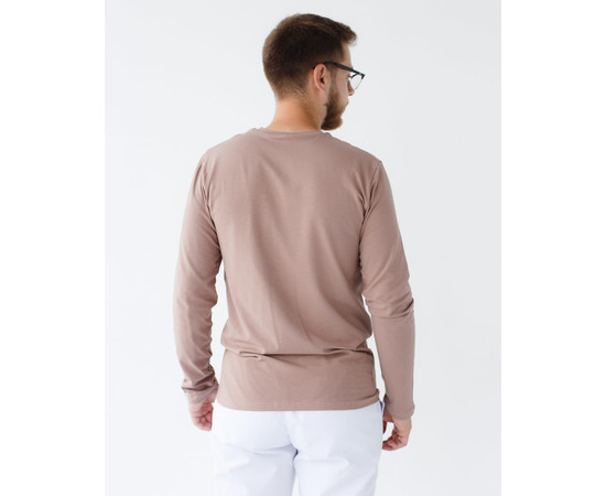 Зображення 3 Медичний лонгслів чоловічий бежевий р. XL, "БІЛИЙ ХАЛАТ" 357-367-716, Розмір: XL, Цвет: бежевый