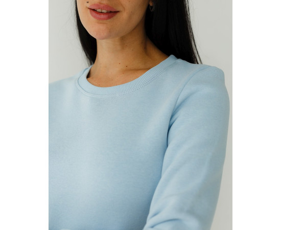 Зображення 3 Медичний утеплений світшот жіночий Аляска блакитний р. L, "БІЛИЙ ХАЛАТ" 364-333-842, Розмір: L, Цвет: блакитний