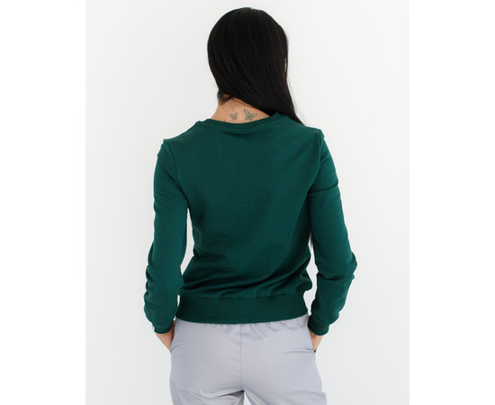 Зображення 3 Медичний світшот Нью-Йорк жіночий темно-зелений р. M, "БІЛИЙ ХАЛАТ" 359-430-758, Розмір: M, Цвет: темно-зелений