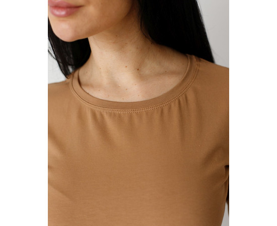 Изображение 3 Медицинский лонгслив женский песочный р. S, "БЕЛЫЙ ХАЛАТ" 358-323-716, Размер: S, Цвет: песочный