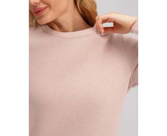 Зображення 3 Медичний утеплений світшот жіночий Аляска світло-бежевий р. S, "БІЛИЙ ХАЛАТ" 364-367-842, Розмір: S, Цвет: Світло-бежевий