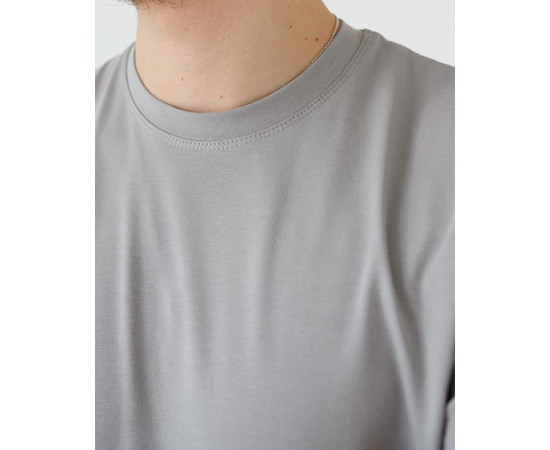 Зображення 3 Медичний лонгслів чоловічий світло-сірий р. L, "БІЛИЙ ХАЛАТ" 357-419-716, Розмір: L, Цвет: світло сірий