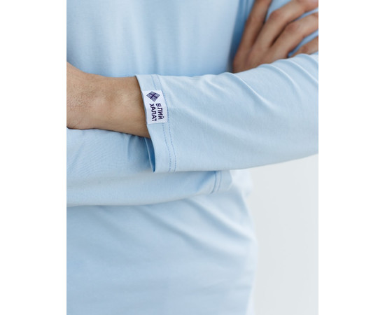 Зображення 4 Медичний лонгслів чоловічий світло-блакитний р. XL, "БІЛИЙ ХАЛАТ" 357-436-716, Розмір: XL, Цвет: блакитний