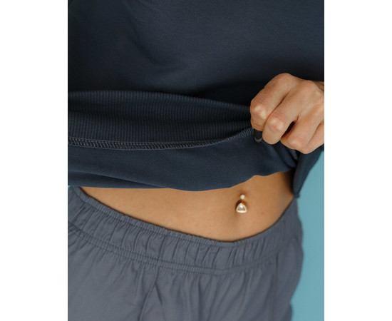 Зображення 4 Медичний світшот Нью-Йорк жіночий темно-сірий р. L, "БІЛИЙ ХАЛАТ" 359-408-758, Розмір: L, Цвет: темно-сірий