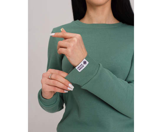 Зображення 4 Медичний утеплений світшот жіночий Аляска оливкова р. S, "БІЛИЙ ХАЛАТ" 364-327-842, Розмір: S, Цвет: оливковий