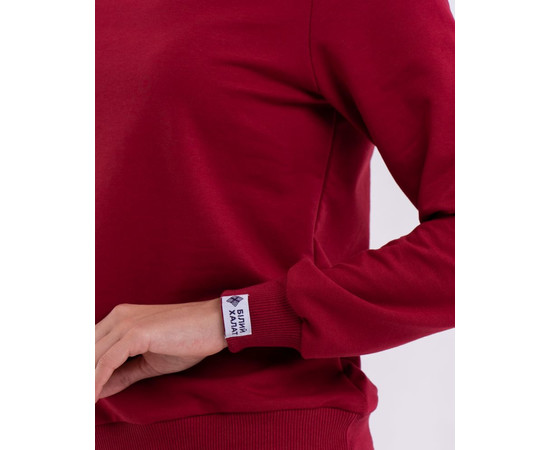 Зображення 3 Медичний світшот Нью-Йорк жіноча вишня р. 2XL, "БІЛИЙ ХАЛАТ" 364-505-730, Розмір: 2XL, Цвет: вишневий