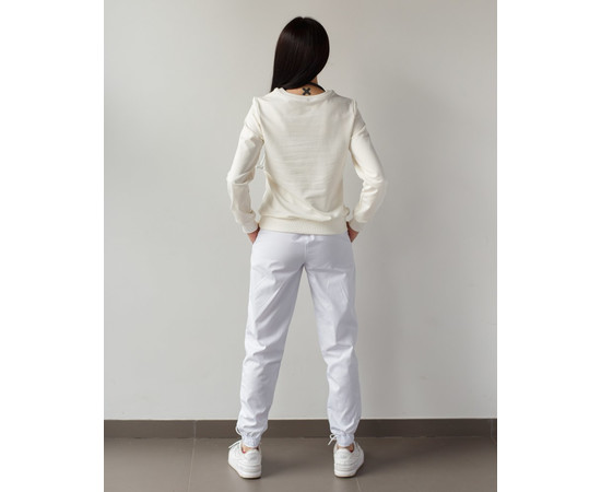 Зображення 2 Медичний світшот Нью-Йорк жіночий молочний р. XL, "БІЛИЙ ХАЛАТ" 359-370-758, Розмір: XL, Цвет: молочний