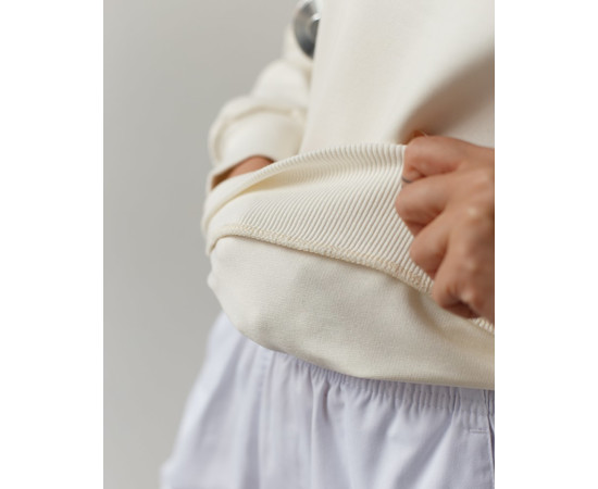 Изображение 5 Медицинский свитшот Нью-Йорк женский молочный р. L, "БЕЛЫЙ ХАЛАТ" 359-370-758, Размер: L, Цвет: молочный