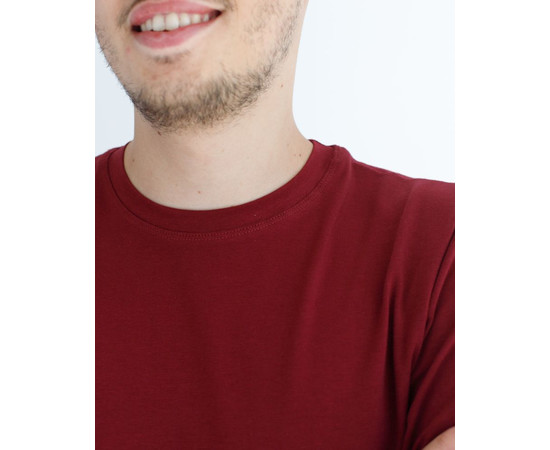 Зображення 4 Медичний лонгслів чоловічий темно-бордовий р. M, "БІЛИЙ ХАЛАТ" 357-504-730, Розмір: M, Цвет: темно-бордовий