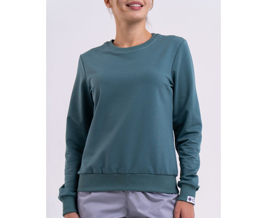 Зображення 5 Медичний світшот Нью-Йорк жіночий темно-оливковий р. XL, "БІЛИЙ ХАЛАТ" 359-483-730, Розмір: XL, Цвет: темно-оливковий