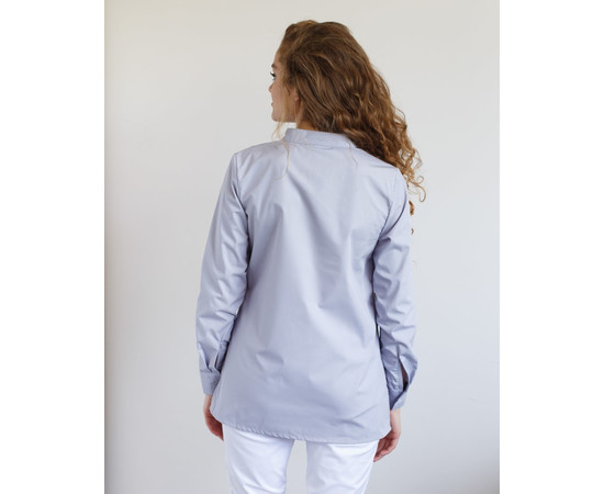Зображення 2 Медична сорочка жіноча Стефанія світло-сіра р. 52, "БІЛИЙ ХАЛАТ" 402-419-821, Розмір: 52, Цвет: світло сірий