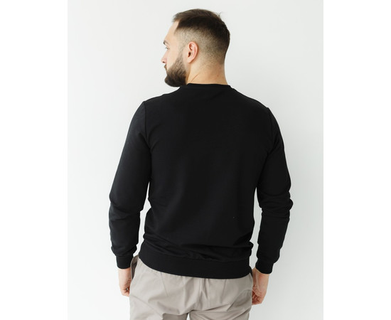 Зображення 2 Медичний світшот Нью-Йорк чоловічий чорний р. L, "БІЛИЙ ХАЛАТ" 360-321-758, Розмір: L, Цвет: чорний