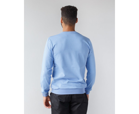 Зображення 2 Медичний світшот Нью-Йорк чоловічий волошковий р. M, "БІЛИЙ ХАЛАТ" 360-455-758, Розмір: M, Цвет: волошковий