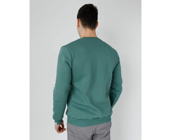 Зображення 2 Медичний утеплений світшот чоловічий Аляска темно-оливковий р. XL, "БІЛИЙ ХАЛАТ" 365-483-842, Розмір: XL, Цвет: темно-оливковий