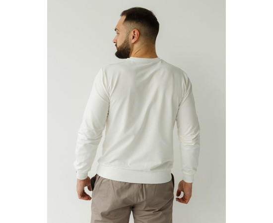 Зображення 2 Медичний світшот Нью-Йорк чоловічий молочний р. 2XL, "БІЛИЙ ХАЛАТ" 360-370-758, Розмір: 2XL, Цвет: молочний