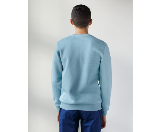 Зображення 2 Медичний утеплений світшот чоловічий Аляска блакитно-сірий р. M, "БІЛИЙ ХАЛАТ" 365-428-842, Розмір: M, Цвет: блакитно-сірий