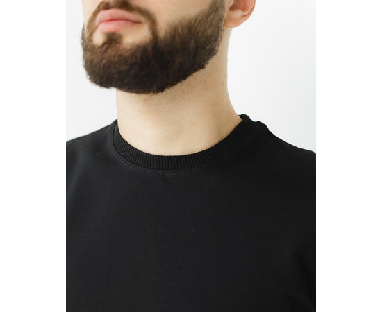 Зображення 3 Медичний світшот Нью-Йорк чоловічий чорний р. XL, "БІЛИЙ ХАЛАТ" 360-321-758, Розмір: XL, Цвет: чорний