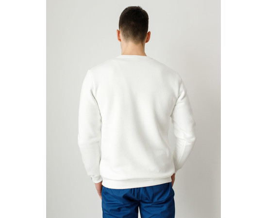 Зображення 3 Медичний утеплений світшот чоловічий Аляска молочний р. 2XL, "БІЛИЙ ХАЛАТ" 365-370-842, Розмір: 2XL, Цвет: молочний