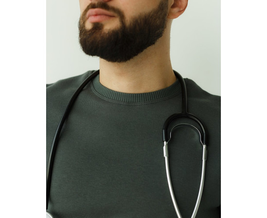 Зображення 3 Медичний утеплений світшот чоловічий Аляска хакі р. 2XL, "БІЛИЙ ХАЛАТ" 365-368-842, Розмір: 2XL, Цвет: хакі