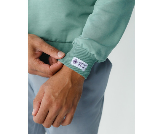 Зображення 4 Медичний світшот Нью-Йорк чоловічий оливковий р. 2XL, "БІЛИЙ ХАЛАТ" 360-327-758, Розмір: 2XL, Цвет: оливковий