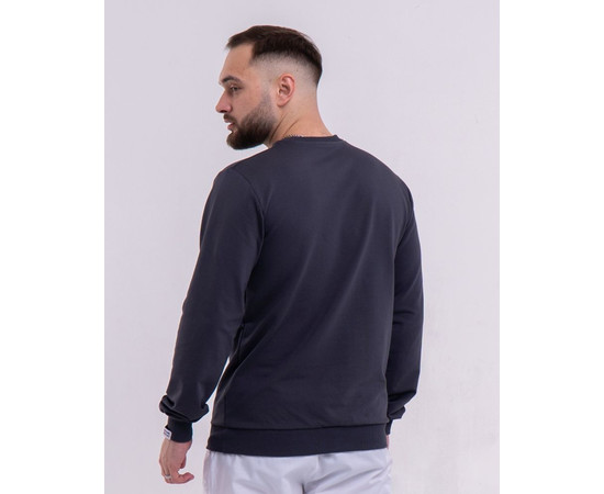 Изображение 2 Медицинский свитшот Нью-Йорк мужской темно-серый р. M, "БЕЛЫЙ ХАЛАТ" 360-408-758, Размер: M, Цвет: темно-серый