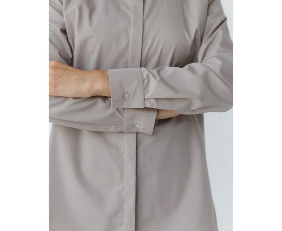 Зображення 6 Медична сорочка жіноча Стефанія мокко р. 44, "БІЛИЙ ХАЛАТ" 402-421-821, Розмір: 44, Цвет: моко