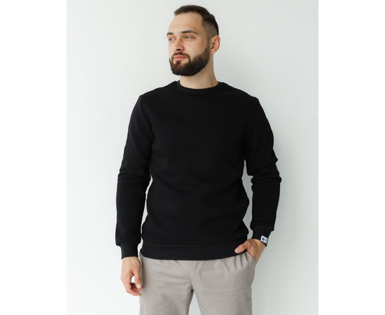 Зображення 6 Медичний утеплений світшот чоловічий Аляска чорний р. 2XL, "БІЛИЙ ХАЛАТ" 365-321-842, Розмір: 2XL, Цвет: чорний