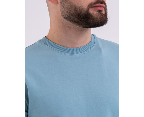 Зображення 4 Медичний світшот Нью-Йорк чоловічий блакитний р. L, "БІЛИЙ ХАЛАТ" 360-462-730, Розмір: L, Цвет: лазурный