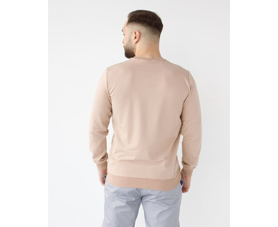 Изображение 3 Медицинский свитшот Нью-Йорк мужской светло-бежевый р. M, "БЕЛЫЙ ХАЛАТ" 360-494-730m, Размер: M, Цвет: светло-бежевый