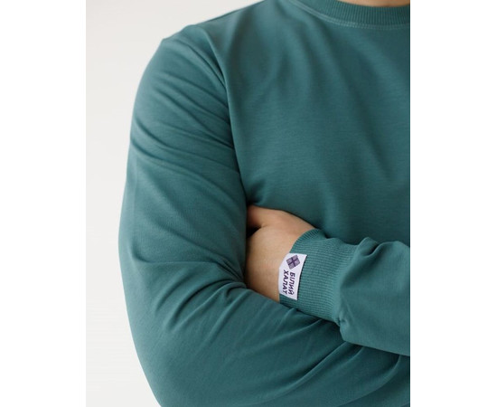 Зображення 4 Медичний світшот Нью-Йорк чоловічий темно-оливковий р. L, "БІЛИЙ ХАЛАТ" 360-483-730, Розмір: L, Цвет: темно-оливковий