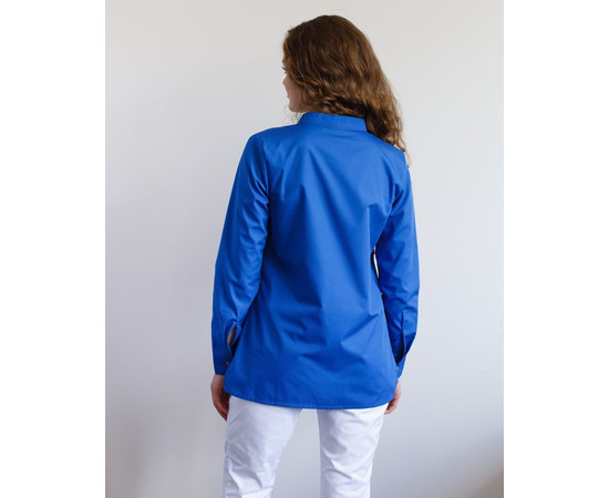 Зображення 2 Жіноча сорочка жіноча Стефанія темно-синя р. 48, "БІЛИЙ ХАЛАТ" 402-406-821, Розмір: 48, Цвет: темно синій