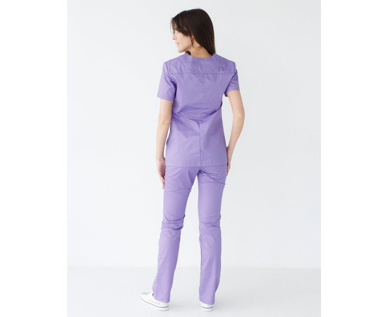Зображення 2 Медична сорочка жіноча Топаз лавандова р. 40, "БІЛИЙ ХАЛАТ" 164-353-705, Розмір: 40, Цвет: лавандовий