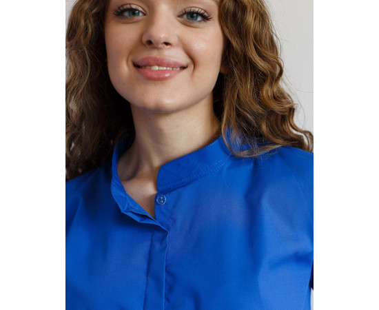 Зображення 3 Жіноча сорочка жіноча Стефанія темно-синя р. 54, "БІЛИЙ ХАЛАТ" 402-406-821, Розмір: 54, Цвет: темно синій