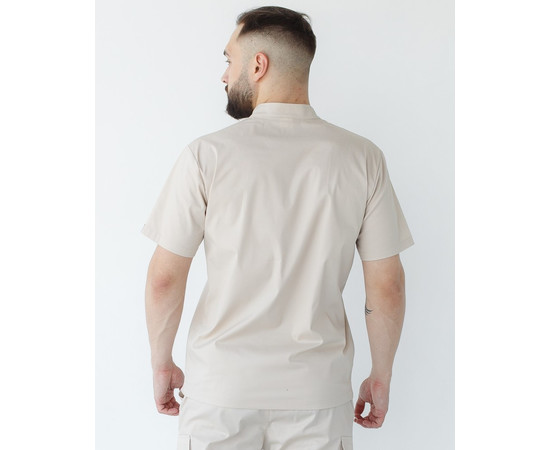 Зображення 3 Медична сорочка чоловіча Денвер кремова р. 50, "БІЛИЙ ХАЛАТ" 427-460-679, Розмір: 50, Цвет: кремовий