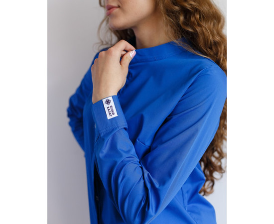 Зображення 5 Жіноча сорочка жіноча Стефанія темно-синя р. 40, "БІЛИЙ ХАЛАТ" 402-406-821, Розмір: 40, Цвет: темно синій