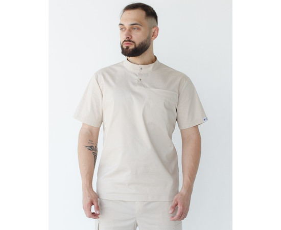 Зображення 6 Медична сорочка чоловіча Денвер кремова р. 50, "БІЛИЙ ХАЛАТ" 427-460-679, Розмір: 50, Цвет: кремовий