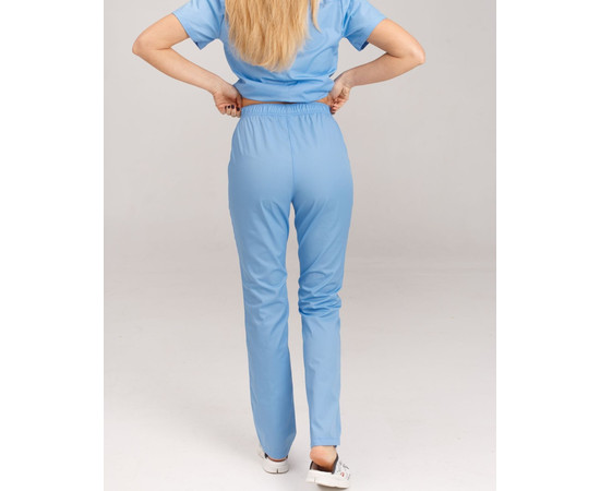 Зображення 8 Жіноча сорочка Топаз світло-блакитна р. 54, "БІЛИЙ ХАЛАТ" 433-436-705, Розмір: 54, Цвет: світло блакитний