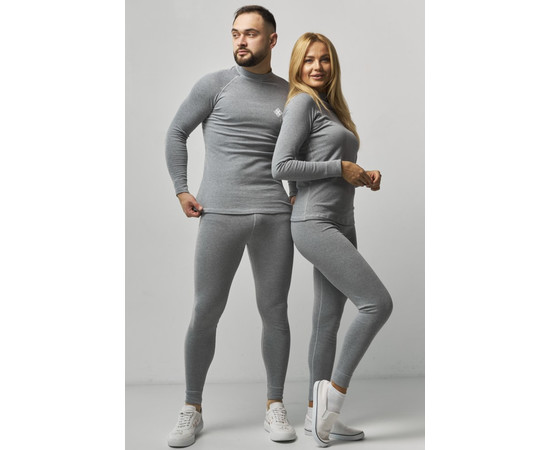 Зображення 2 Термобілизна зимова медична Колорадо сірий меланж (унісекс) р. S, "БІЛИЙ ХАЛАТ" 407-480-884, Розмір: S, Цвет: сірий меланж