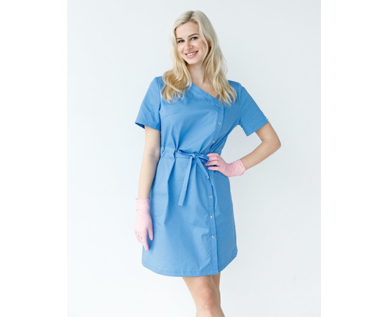 Зображення 2 Туніка жіноча Наомі блакитна р. 42, "БІЛИЙ ХАЛАТ" 151-333-679, Розмір: 42, Цвет: блакитний