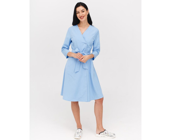 Зображення 6 Медична сукня жіноча Прованс блакитна р. 40, "БІЛИЙ ХАЛАТ" 178-333-677, Розмір: 40, Цвет: блакитний