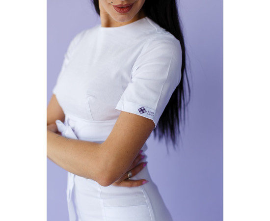 Зображення 3 Медична сукня жіноча Скарлетт біла р. 48, "БІЛИЙ ХАЛАТ" 304-324-704, Розмір: 48, Цвет: білий