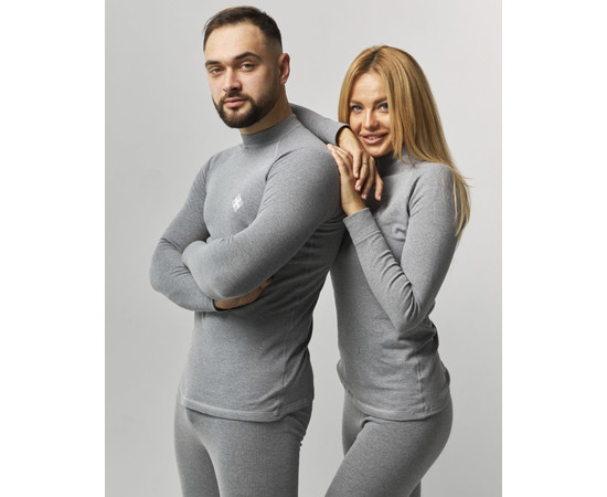 Зображення 3 Термобілизна зимова медична Колорадо сірий меланж (унісекс) р. S, "БІЛИЙ ХАЛАТ" 407-480-884, Розмір: S, Цвет: сірий меланж