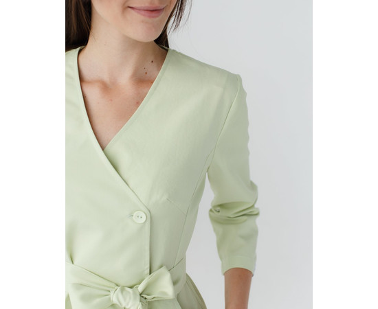 Зображення 4 Медична сукня жіноча Прованс фісташкова р. 40, "БІЛИЙ ХАЛАТ" 178-396-677, Розмір: 40, Цвет: фісташковий