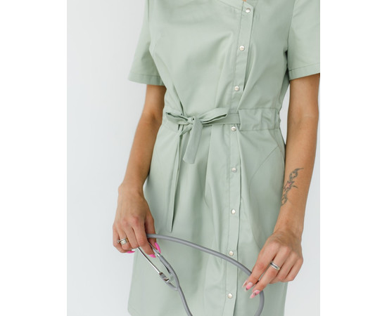 Зображення 5 Туніка жіноча Наомі фісташкова р. 48, "БІЛИЙ ХАЛАТ" 151-396-679, Розмір: 48, Цвет: фісташковий