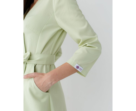 Зображення 5 Медична сукня жіноча Прованс фісташкова р. 40, "БІЛИЙ ХАЛАТ" 178-396-677, Розмір: 40, Цвет: фісташковий