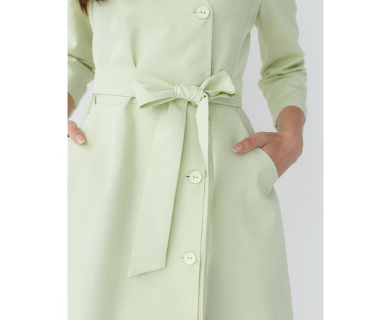 Зображення 6 Медична сукня жіноча Прованс фісташкова р. 42, "БІЛИЙ ХАЛАТ" 178-396-677, Розмір: 42, Цвет: фісташковий