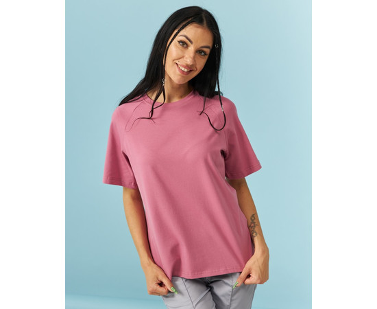 Зображення 6 Жіноча рожево-лілова жіноча футболка-реглан р. L, "БІЛИЙ ХАЛАТ" 348-431-798, Розмір: L, Цвет: рожевий