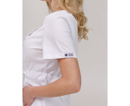 Зображення 7 Туніка жіноча Наомі біла р. 48, "БІЛИЙ ХАЛАТ" 151-324-679, Розмір: 48, Цвет: білий