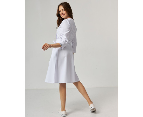 Зображення 7 Медична сукня жіноча Прованс біла р. 40, "БІЛИЙ ХАЛАТ" 178-324-677, Розмір: 40, Цвет: білий